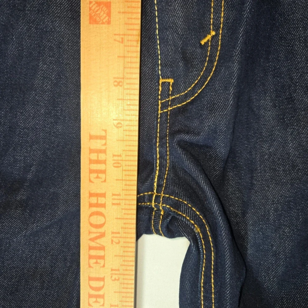 NEW Levis 514 Straight Fit Mens Dark Indigo Wash Denim Jeans 34x32